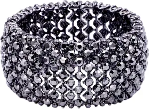 Lavencious Tennis Rhinestone Stretch Bridal Bracelets Evening Party Jewelry For Women Stretch Bracelets
