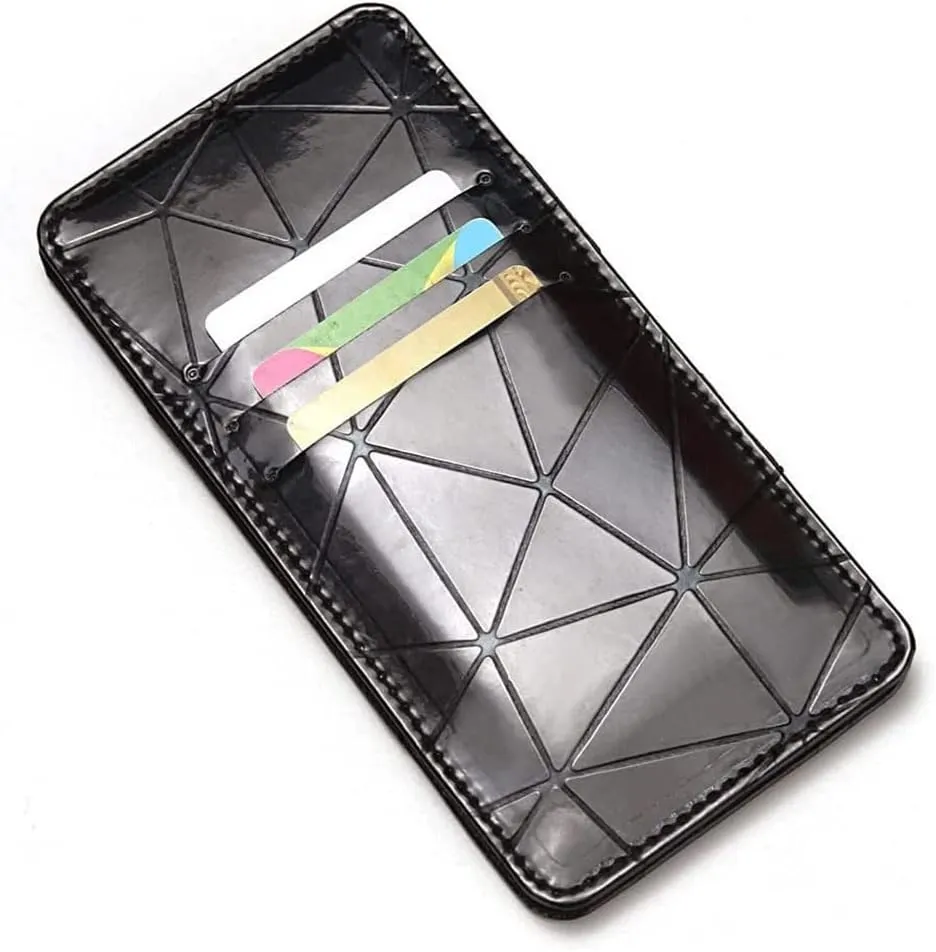 Leather Wallet Women's Pu Leather Wallet Large Capacity Long Slim Purse Clutch for Girls Ladies Vintage Fashion Coin Pocket Large Capacity (Bu,8.5x17cm)