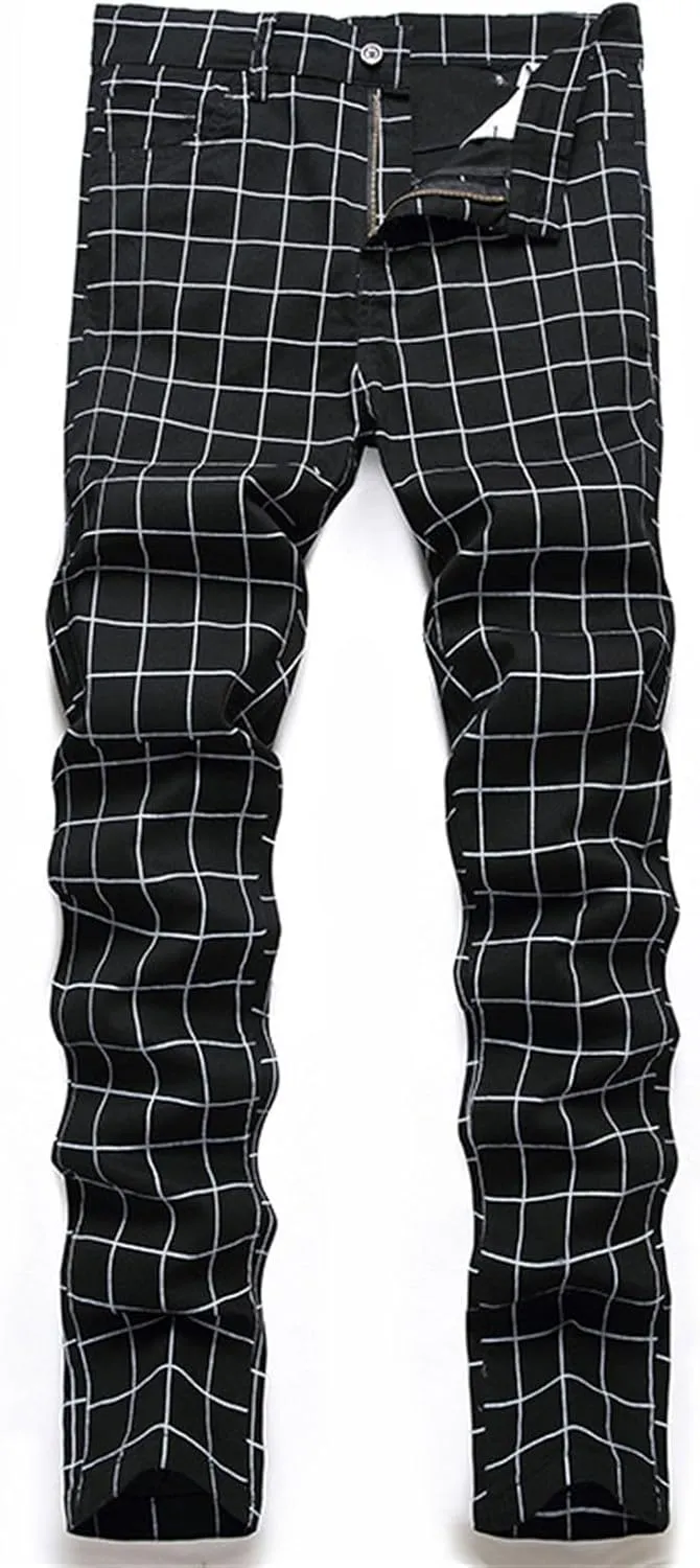 Leg Men's Pants Plus-Size Street Casual Jeans Man Jeans Men Stretch Jeans Mens Mens Relaxed Jeans Mens Straight