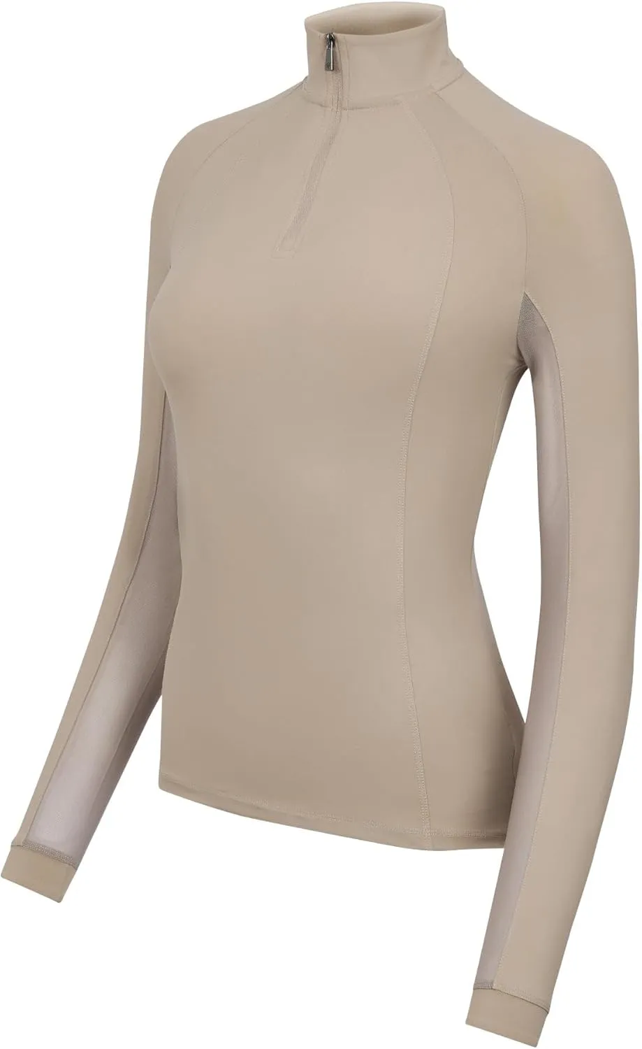 LeMieux Halle Lightweight Base Layer - UV30  Cooling Under Layer - Ventilated Mesh Under Sleeves - Womens Riding Top