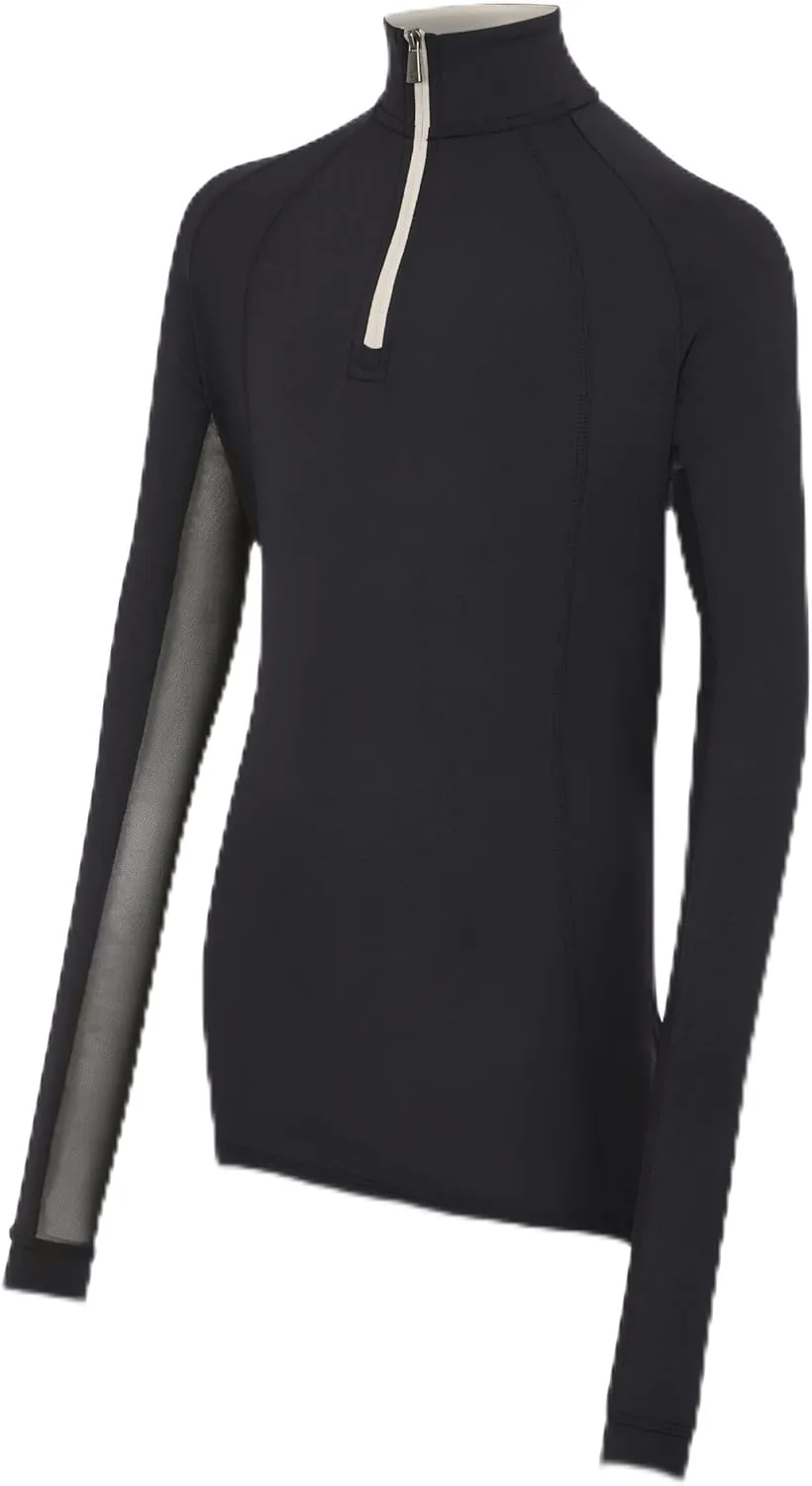 LeMieux Young Rider Hope Lightweight Base Layer - UV30  Cooling Under Layer - Ventilated Mesh Under Sleeves - Childrens Top