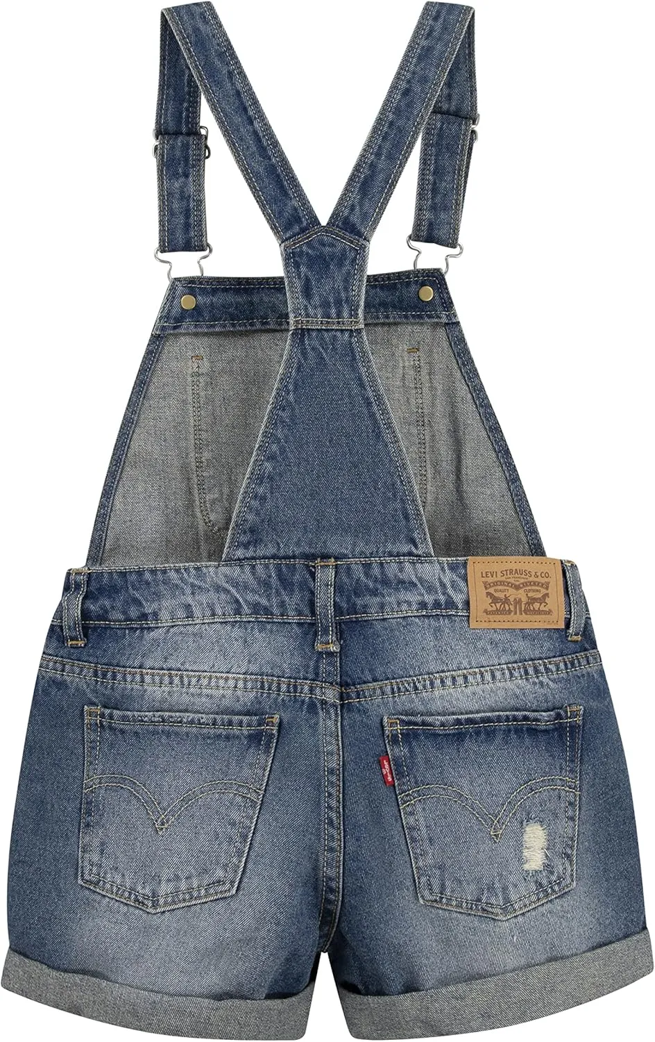 Levi's baby-girls And Baby Denim Shortall