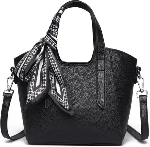 Light luxury fashion tote bag, large capacity women's shoulder handbag, high-quality leather women's bag