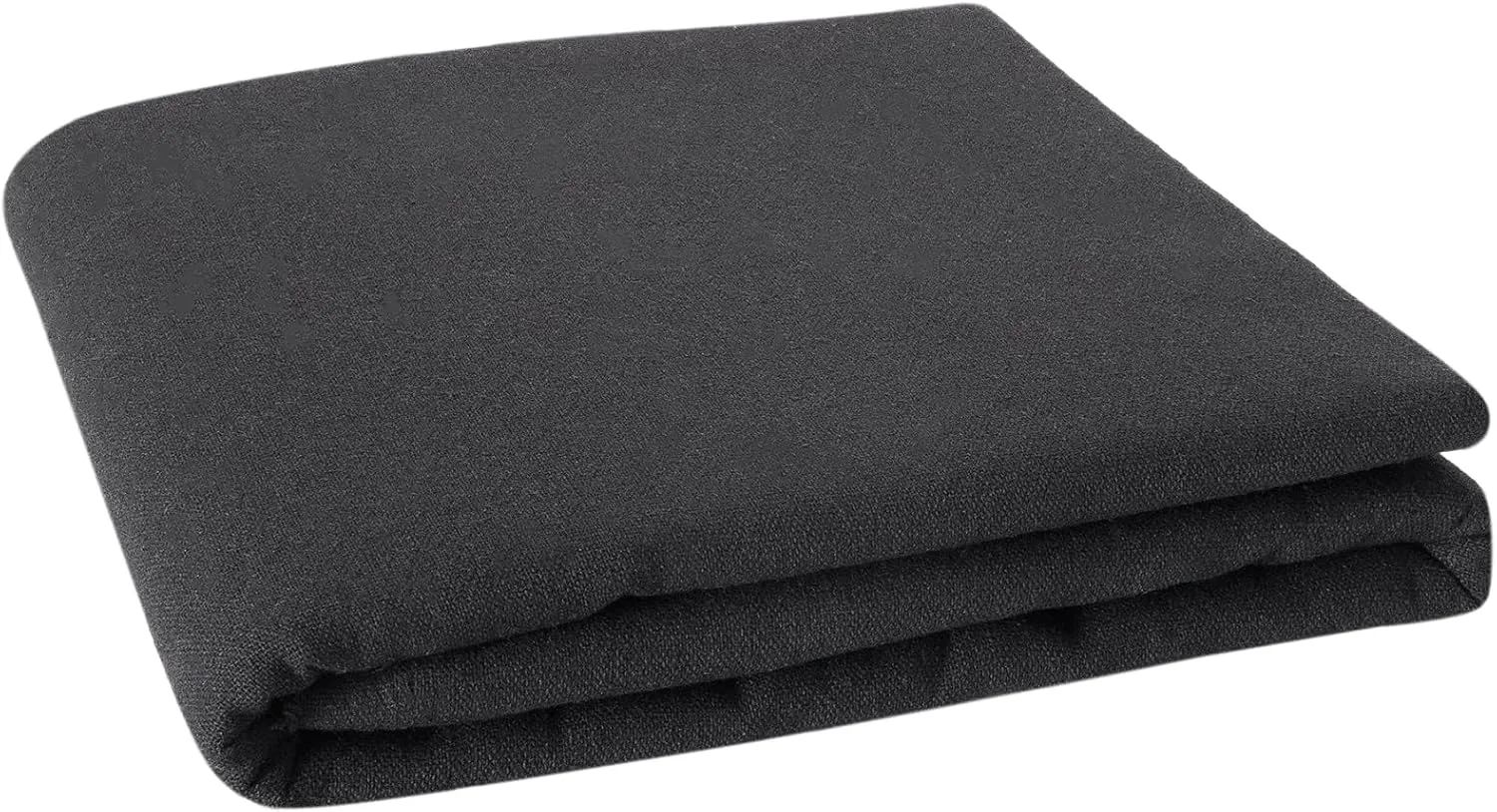 Linen Fabric by The Yard - 5 Yard Linen Embroidery Fabric Plain Solid Color Cloth, 62 Inch Wide Cloth by The Yard for Needlework, Quilting, Embroidery,Curtain, Garments Craft, Black