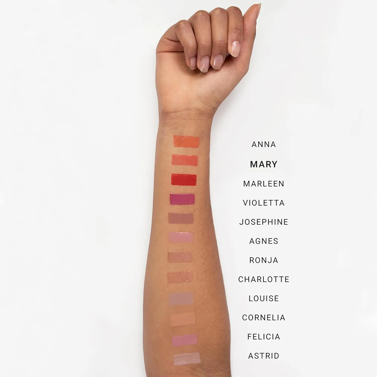 Lip Gloss - Soft, Creamy Formula for Velvet Soft, Shiny Pout - Intense Vitamin E Hydration for Dry, Chapped Lips - Non-Sticky, Long Lasting Pigment - 012 Mary - 0.27 oz