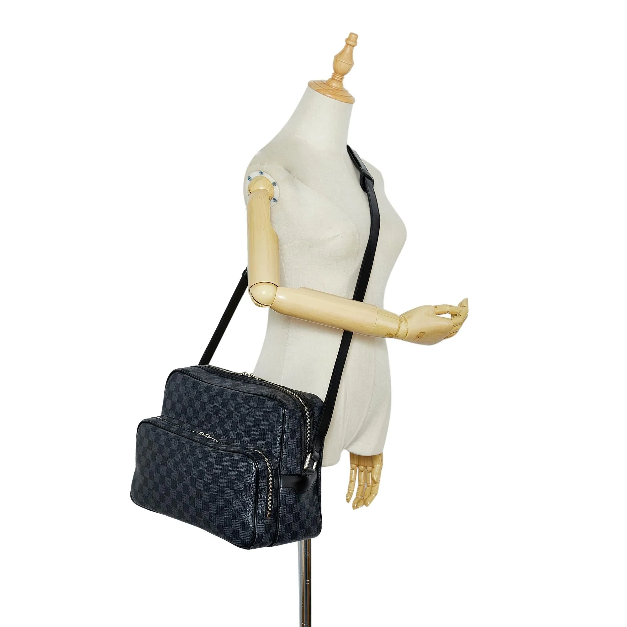 Louis Vuitton Damier Graphite Sac Leoh (MLB-bGHcou)