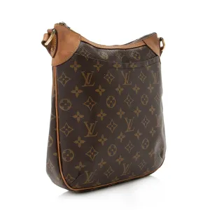 Louis Vuitton Monogram Canvas Odeon PM Shoulder Bag (SHF-17545)