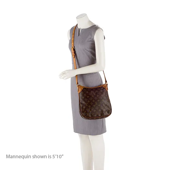 Louis Vuitton Monogram Canvas Odeon PM Shoulder Bag (SHF-17545)