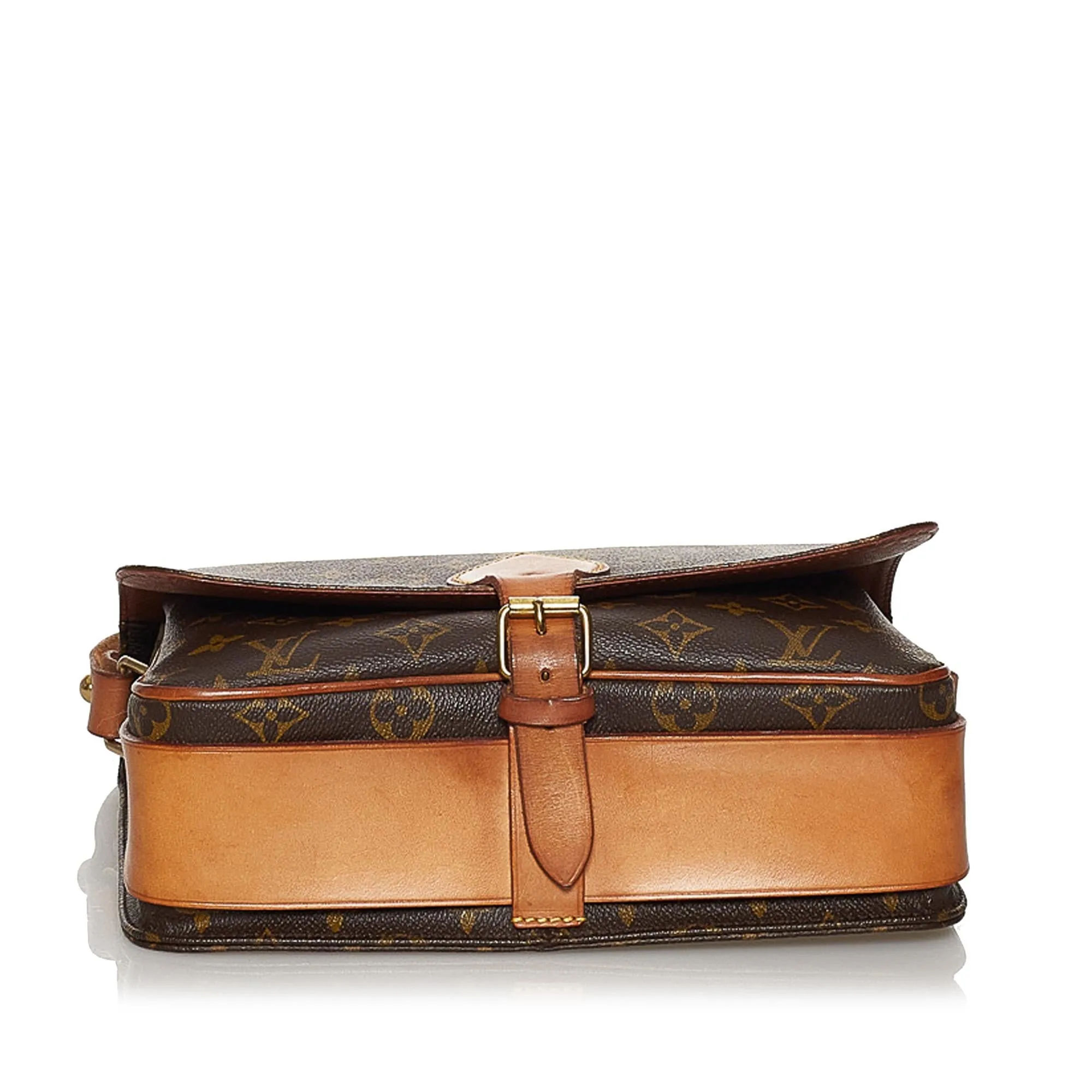 Louis Vuitton Monogram Cartouchiere MM (SHG-30088)
