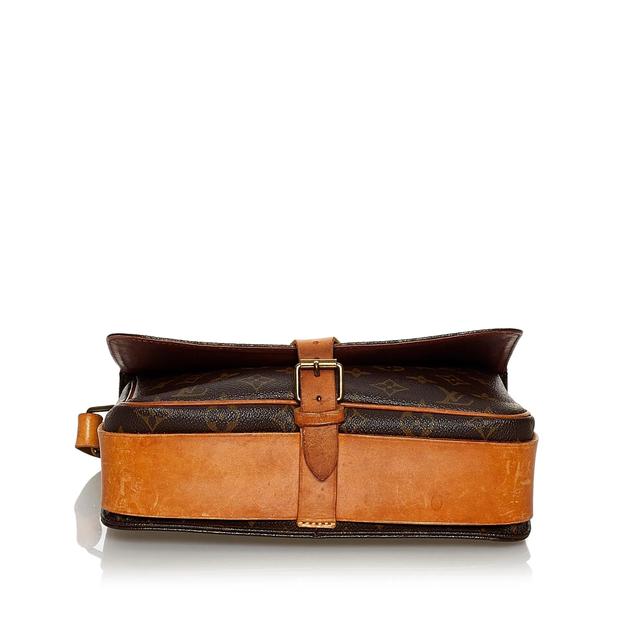 Louis Vuitton Monogram Cartouchiere MM (SHG-30679)