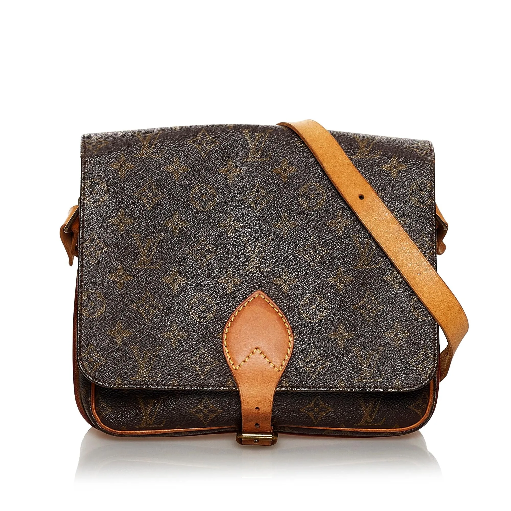 Louis Vuitton Monogram Cartouchiere MM (SHG-30679)