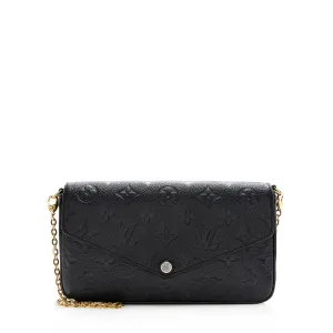 Louis Vuitton Monogram Empreinte Felicie Pochette (SHF-20672)