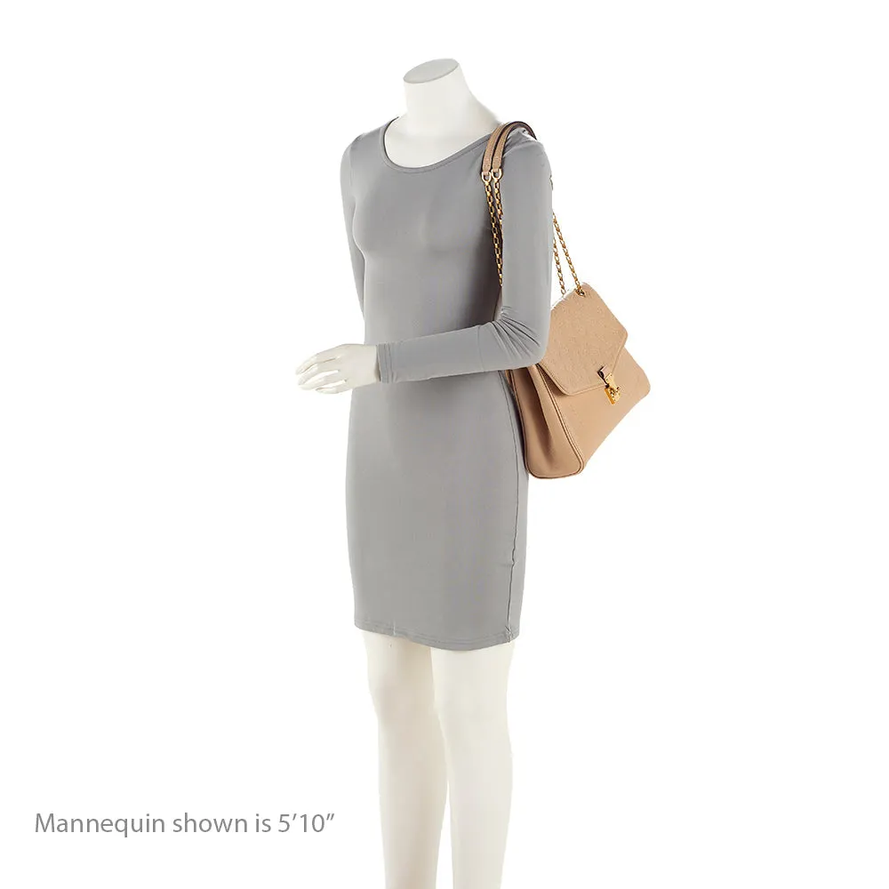 Louis Vuitton Monogram Empreinte Saint Germain MM Shoulder Bag (SHF-20852)