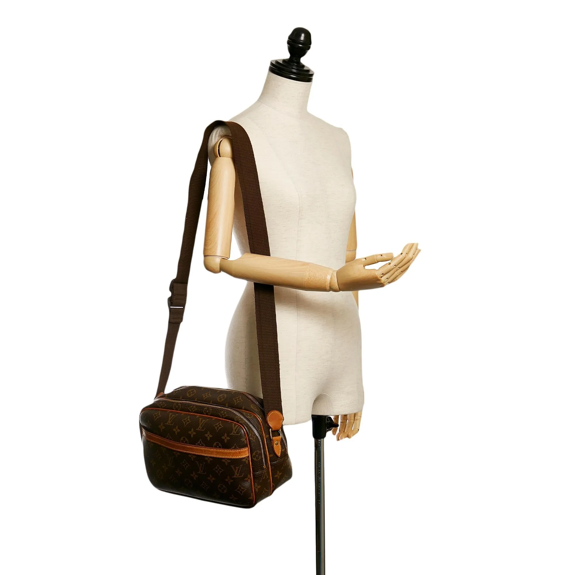 Louis Vuitton Monogram Reporter PM (SHG-30647)