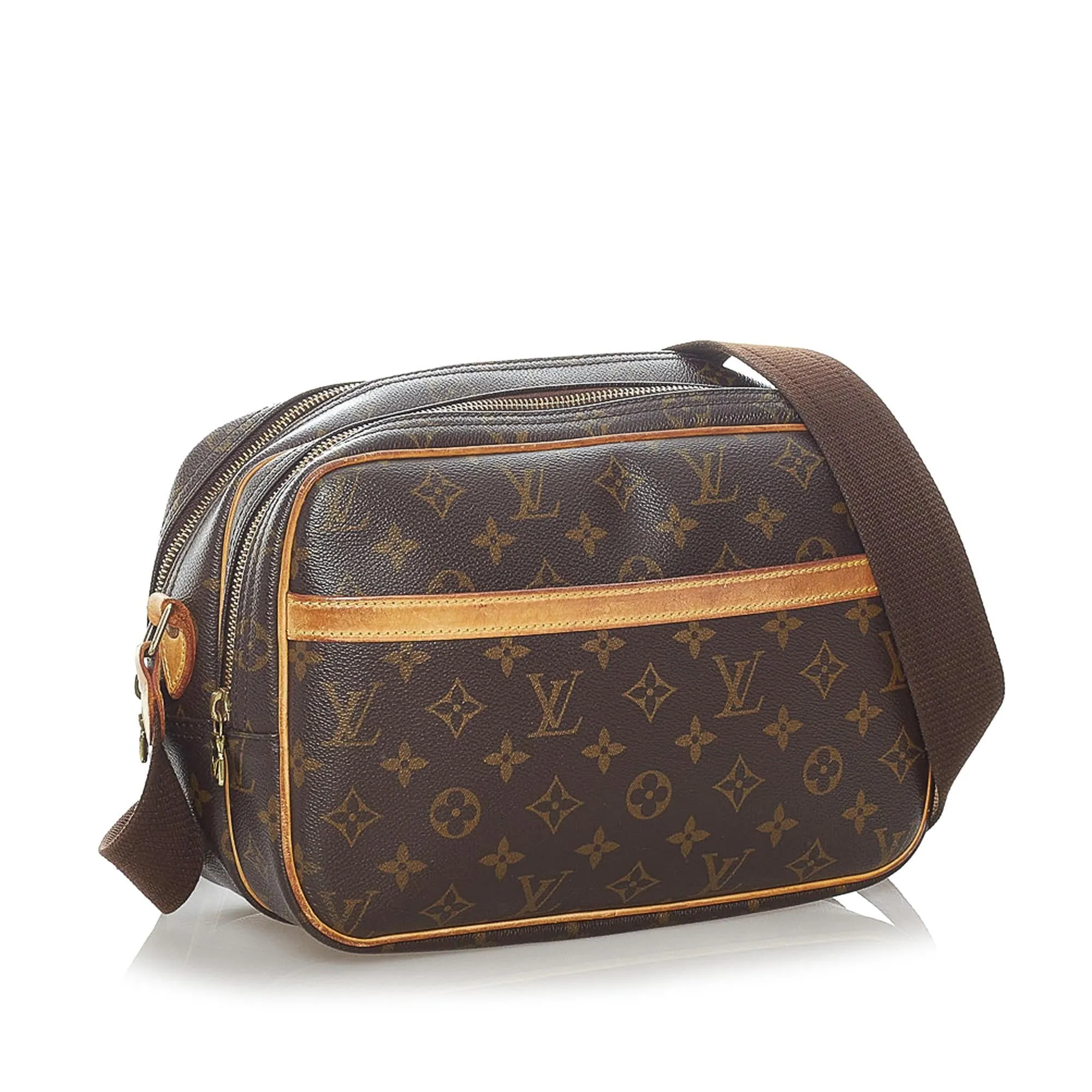 Louis Vuitton Monogram Reporter PM (SHG-32042)