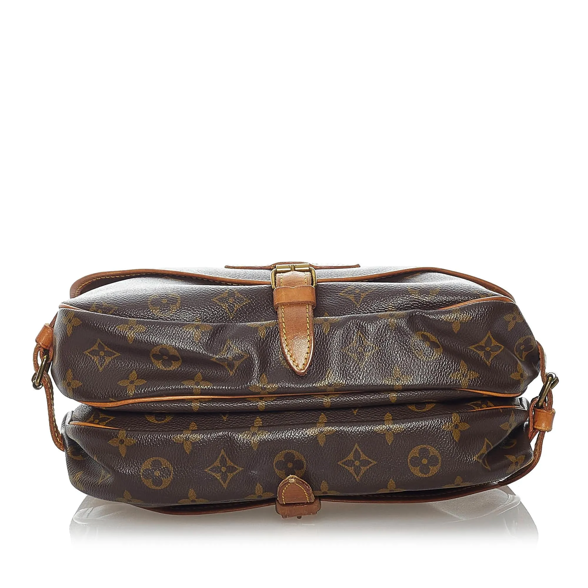 Louis Vuitton Monogram Saumur 30 (SHG-30655)
