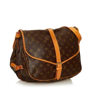 Louis Vuitton Monogram Saumur 35 (MLB-34453)
