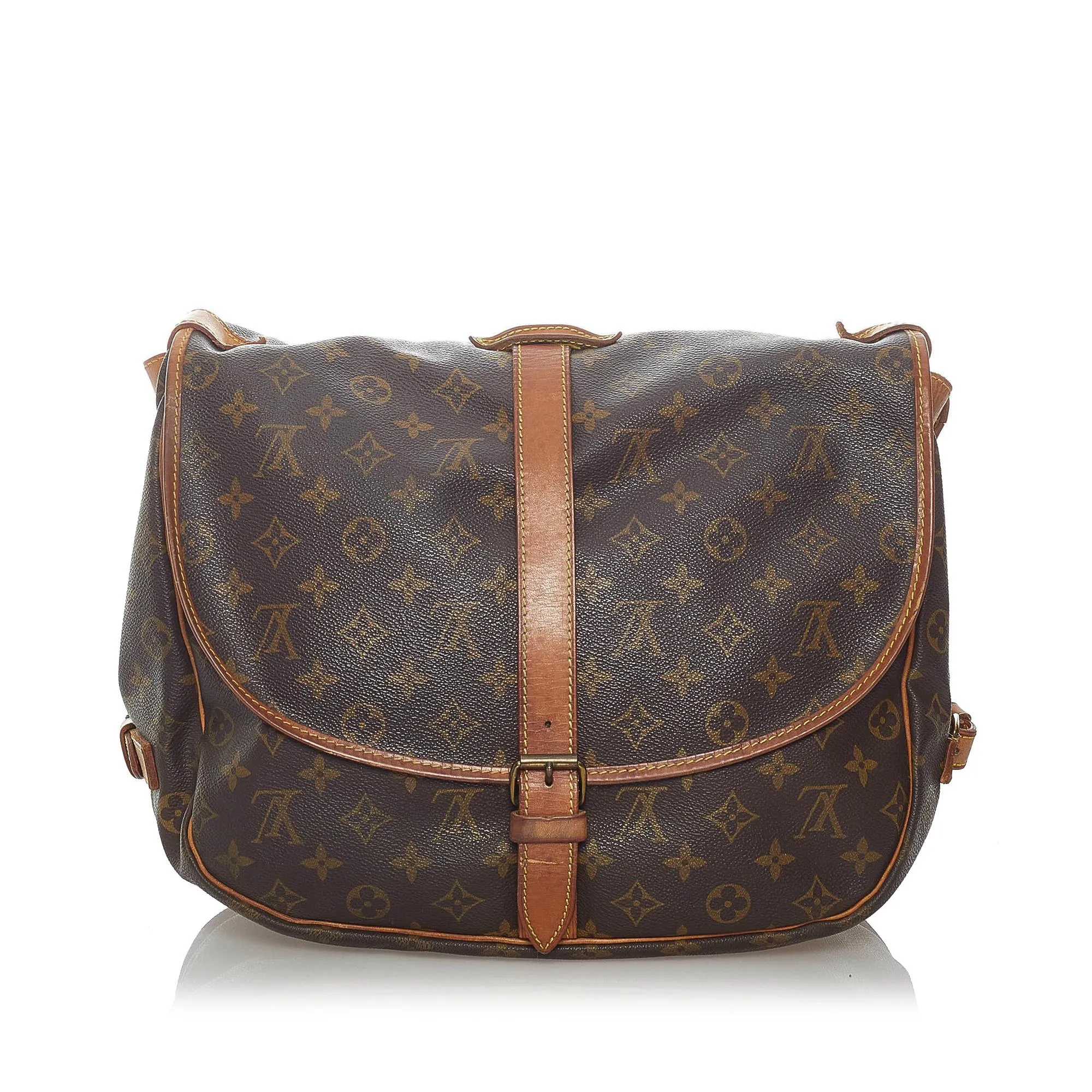 Louis Vuitton Monogram Saumur 35 (SHG-31895)