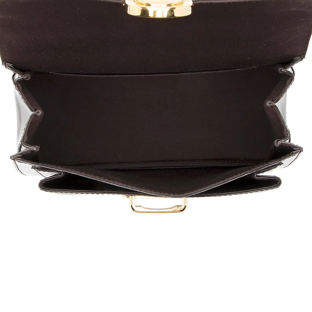 Louis Vuitton Monogram Vernis Mirada Shoulder Bag (SHF-20121)
