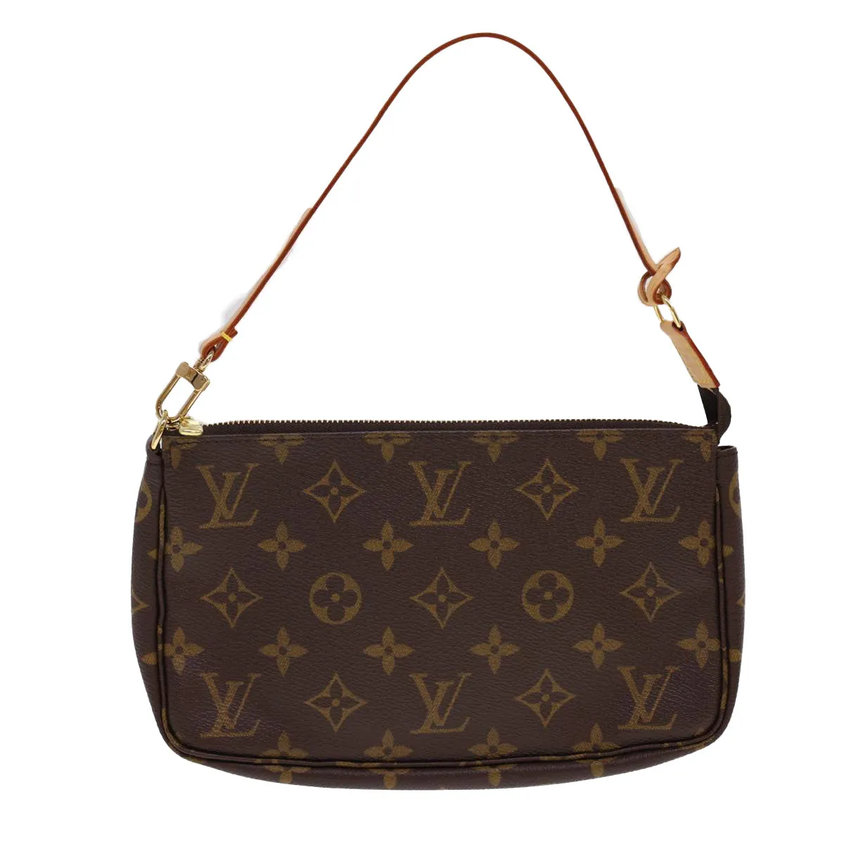 Louis Vuitton Pochette Accessoires  Canvas Clutch Bag