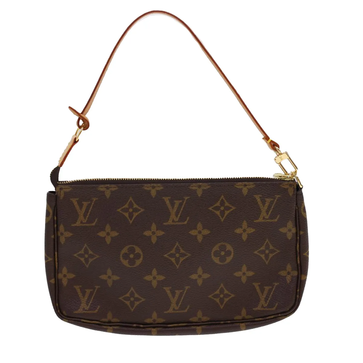 Louis Vuitton Pochette Accessoires  Canvas Clutch Bag