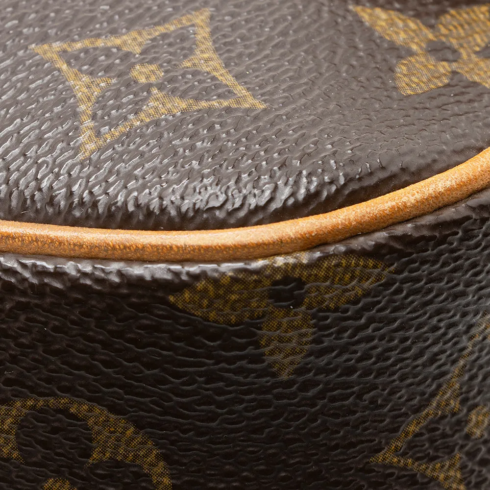 Louis Vuitton Vintage Monogram Canvas Pochette Gange Sling Bag (SHF-20873)