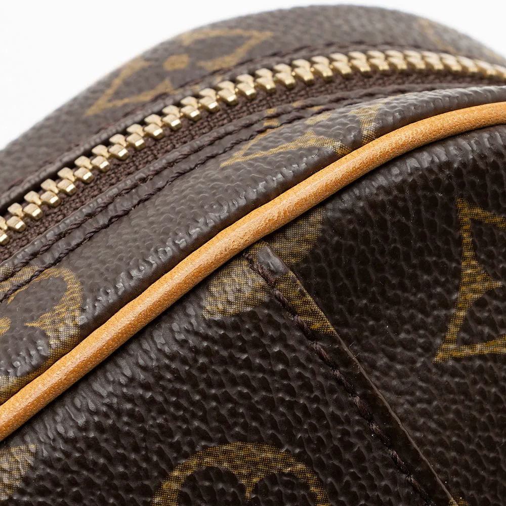 Louis Vuitton Vintage Monogram Canvas Pochette Gange Sling Bag (SHF-20873)