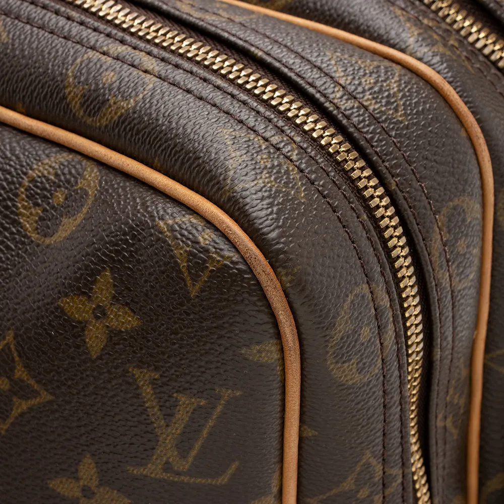 Louis Vuitton Vintage Monogram Canvas Reporter GM Messenger Bag (SHF-16343)