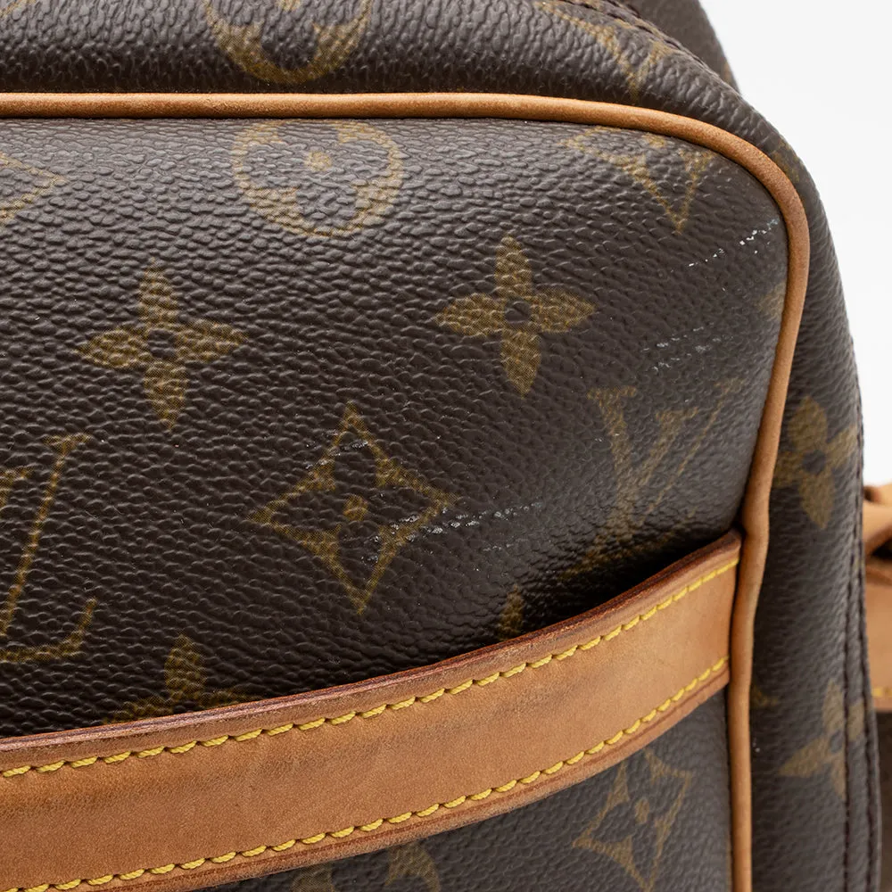 Louis Vuitton Vintage Monogram Canvas Reporter GM Messenger Bag (SHF-16343)