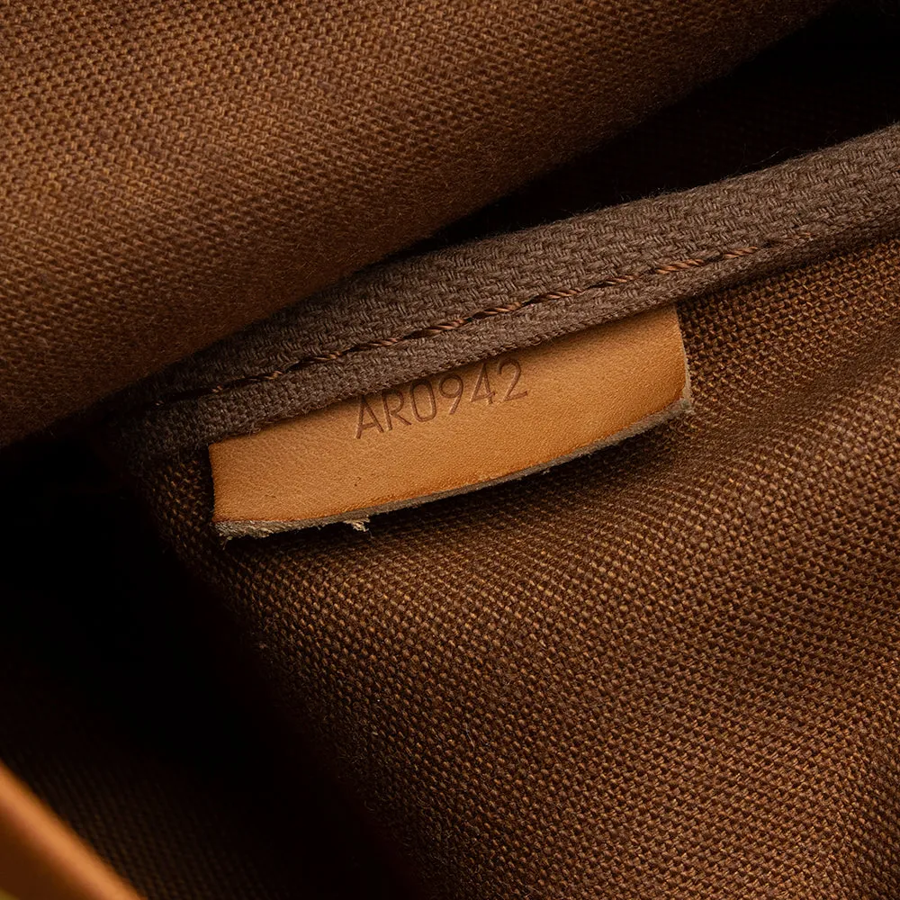 Louis Vuitton Vintage Monogram Canvas Saumur 35 Messenger Bag (SHF-18883)