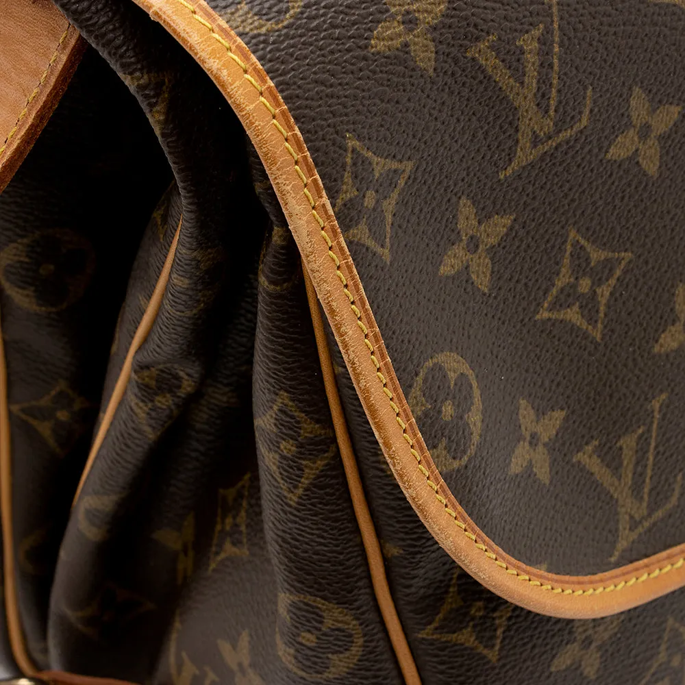 Louis Vuitton Vintage Monogram Canvas Saumur 35 Messenger Bag (SHF-20845)