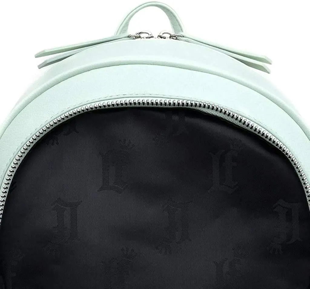 Loungefly Mint Pin Trader Faux-Leather Mini Backpack