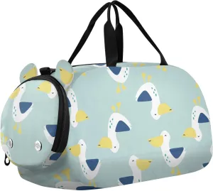 Lovely Seagull Animals Duffel Bags for Boys Small Gym Bags for Teens Dance Bag for Girls