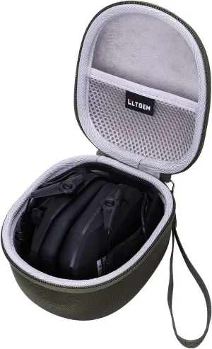 LTGEM Case for Walker's Razor Slim Ear Muffs - Hard Storage Travel Protective Carrying Bag
