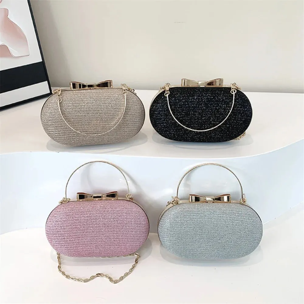 Luxury High Brand Design Women Evening Bag Party Banquet Glitter Bag For Ladies Wedding Clutch Handbag Shoulder Bag Chain Bolsas