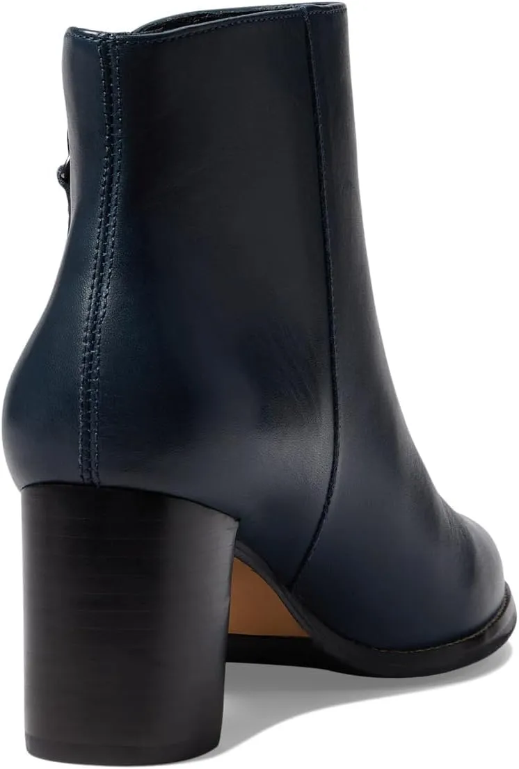Marc Joseph New York Women's Leather Block Heel Ankle Boot