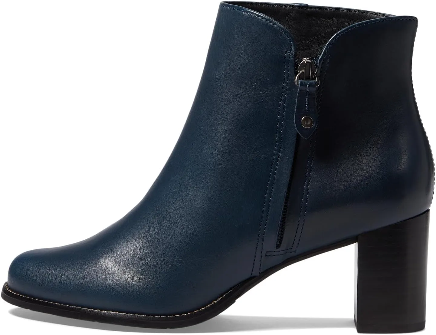 Marc Joseph New York Women's Leather Block Heel Ankle Boot