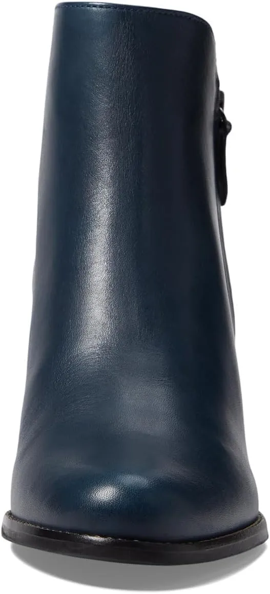 Marc Joseph New York Women's Leather Block Heel Ankle Boot