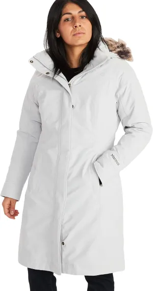 Marmot Women's Chelsea Waterproof Down Rain Coat, Fill Power 700