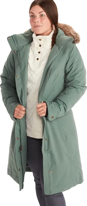 Marmot Women's Chelsea Waterproof Down Rain Coat, Fill Power 700