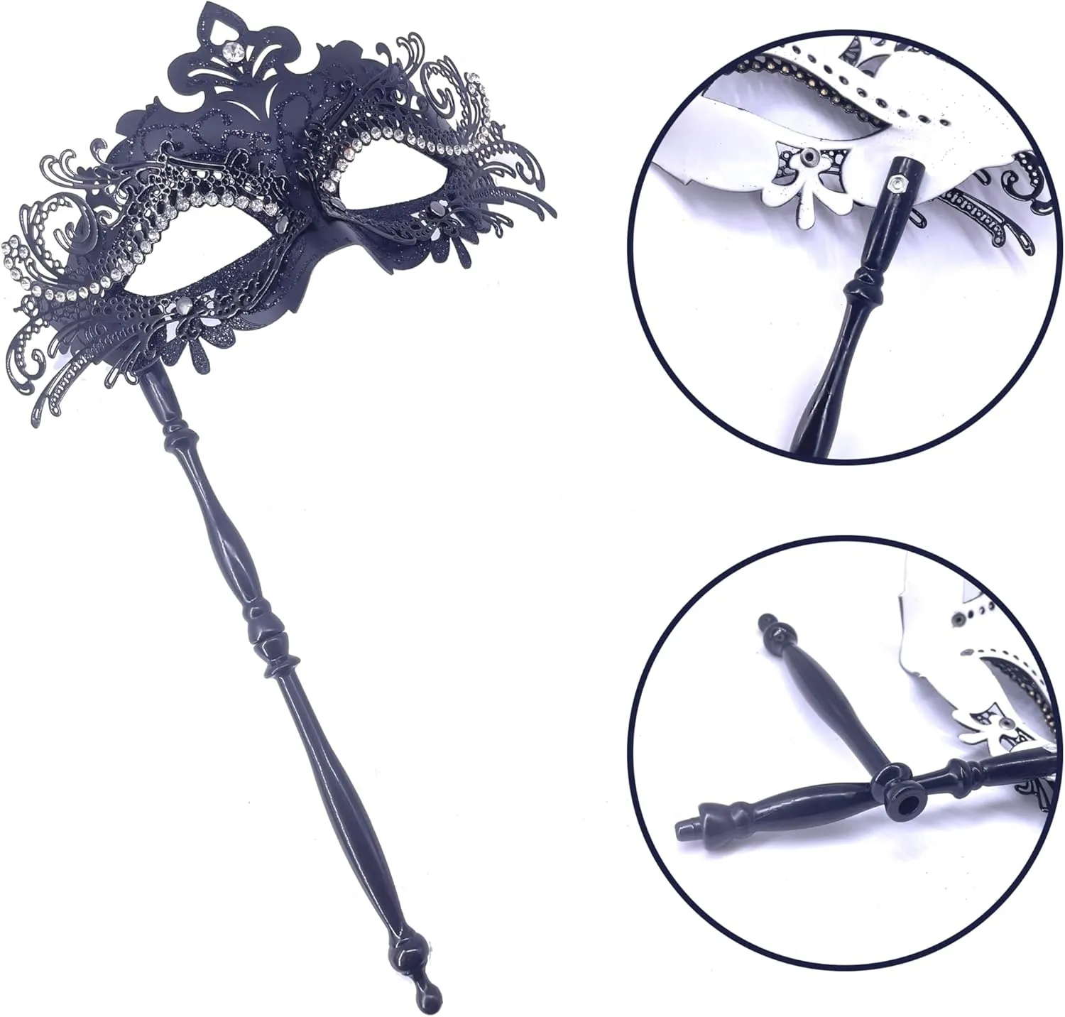 Masquerade Mask for Women/Men, Fancy Party Face Mask Venetian Mask for Prom Ball Halloween Mardi Gras