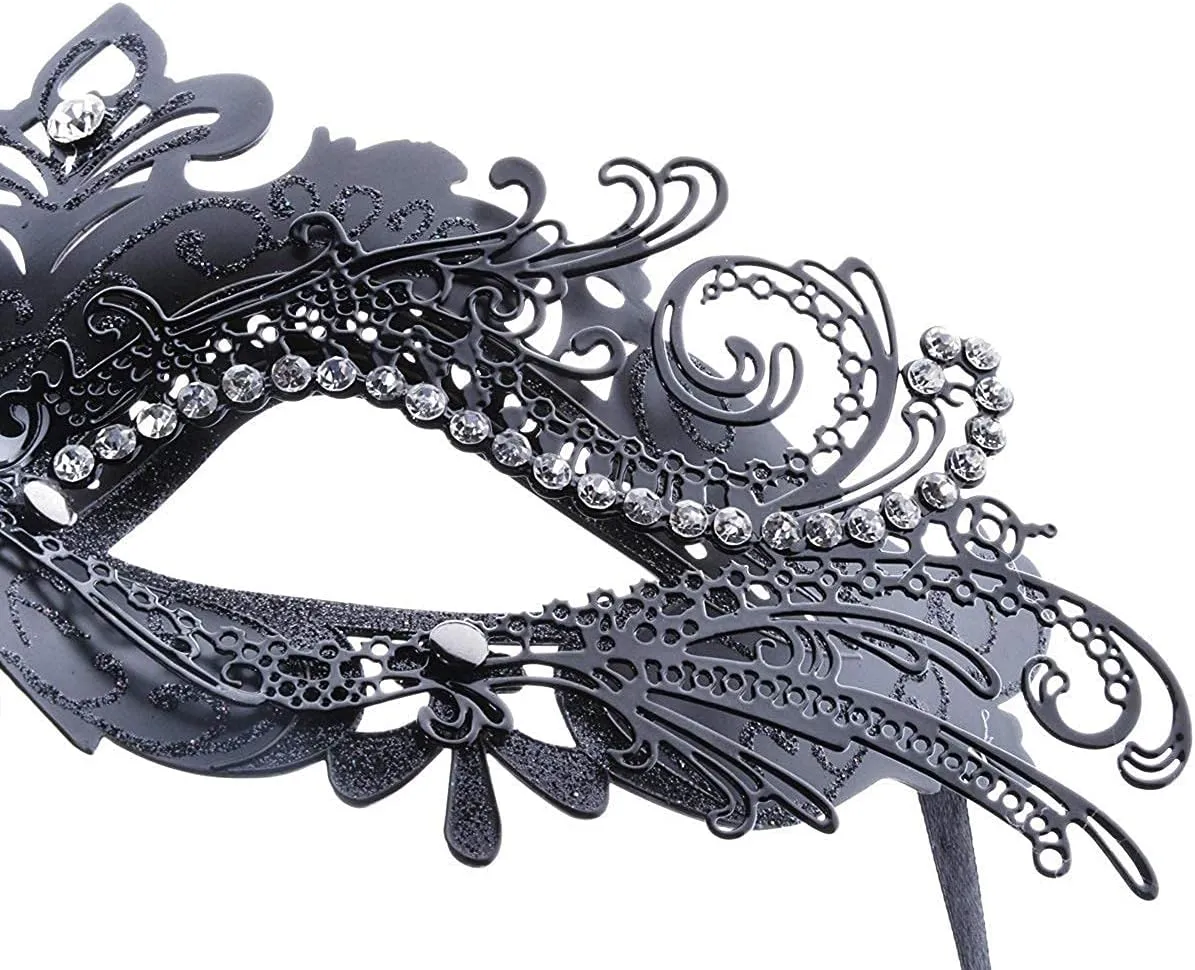 Masquerade Mask for Women/Men, Fancy Party Face Mask Venetian Mask for Prom Ball Halloween Mardi Gras