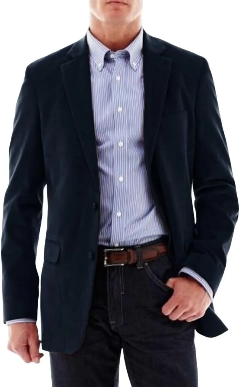 Men's Classic Casual Faux Leather Jacket Solid Color Simple Single Breasted Suede Blazer Formal Evening