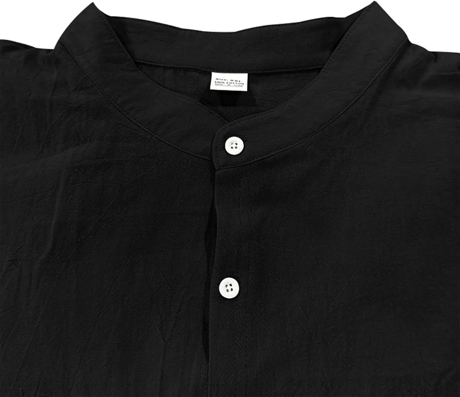 Men's Linen Shirts Short Sleeve Casual Shirts Button Down Shirt for Men Beach Summer Shirt with Pockets Linen Tops