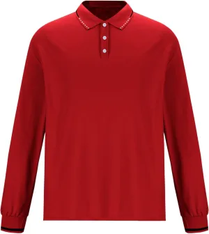 Mens Spring and Fall Slim Fit Gym T Shirts Casual Solid Color Polo Shirt Fashion Lightweight Lapel Tops Clothes