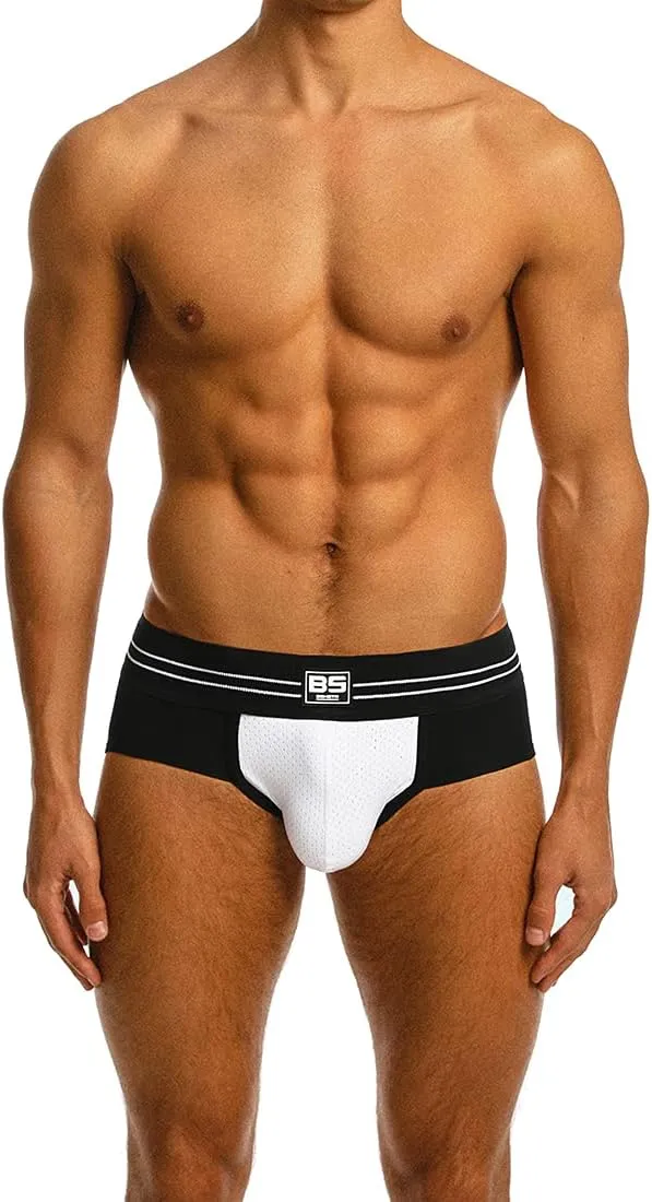 Men's Underwear Briefs 5-Pack Cotton Low Rise Multi Color Soft Underpant