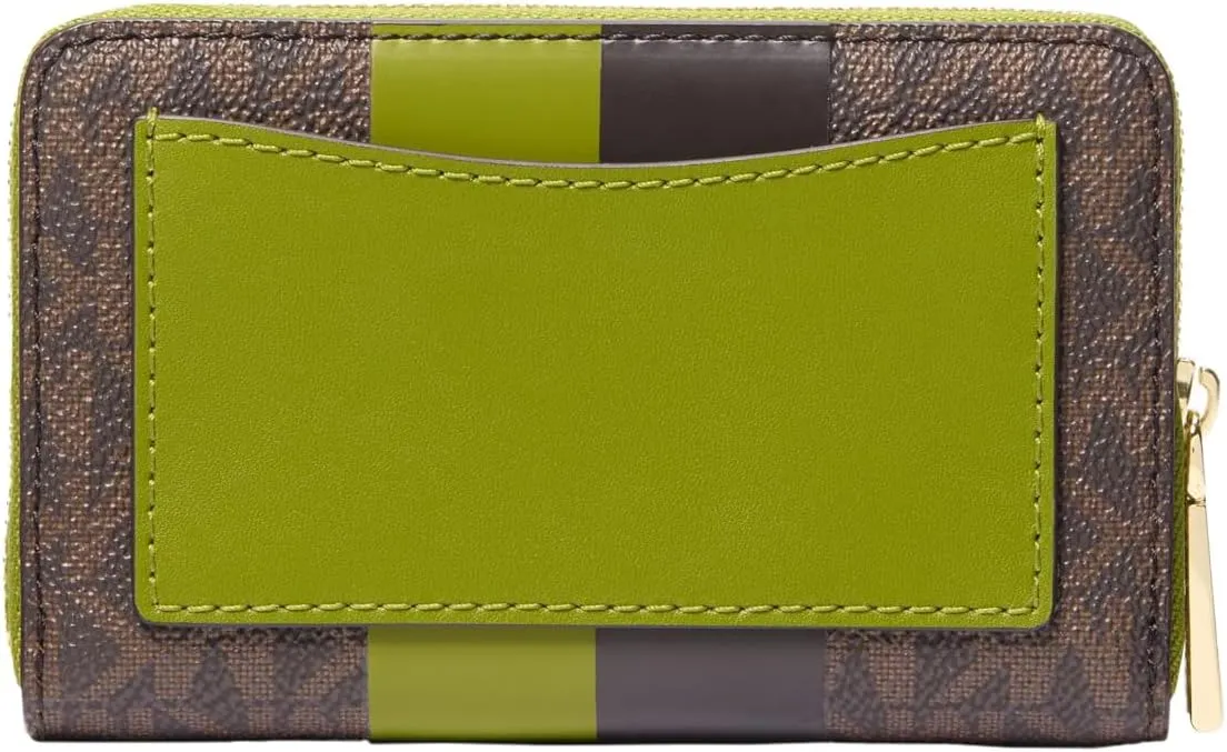 Michael Kors Women's Jet Set Small Zip Around Card Case