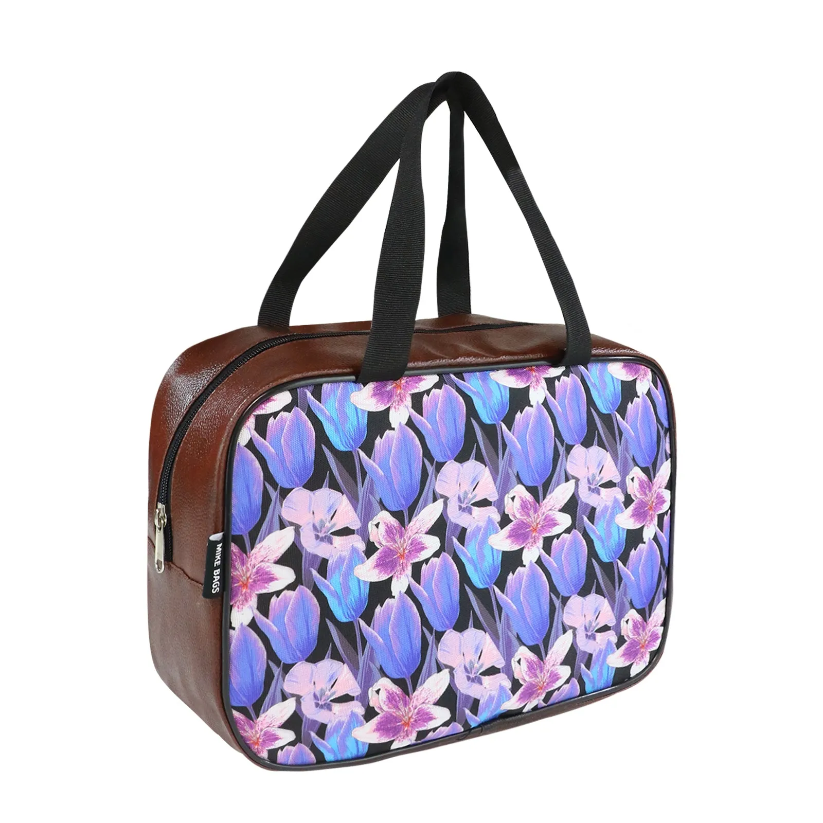 Mike Multi-Functional Makeup Pouch for Women set of 3 - Brown