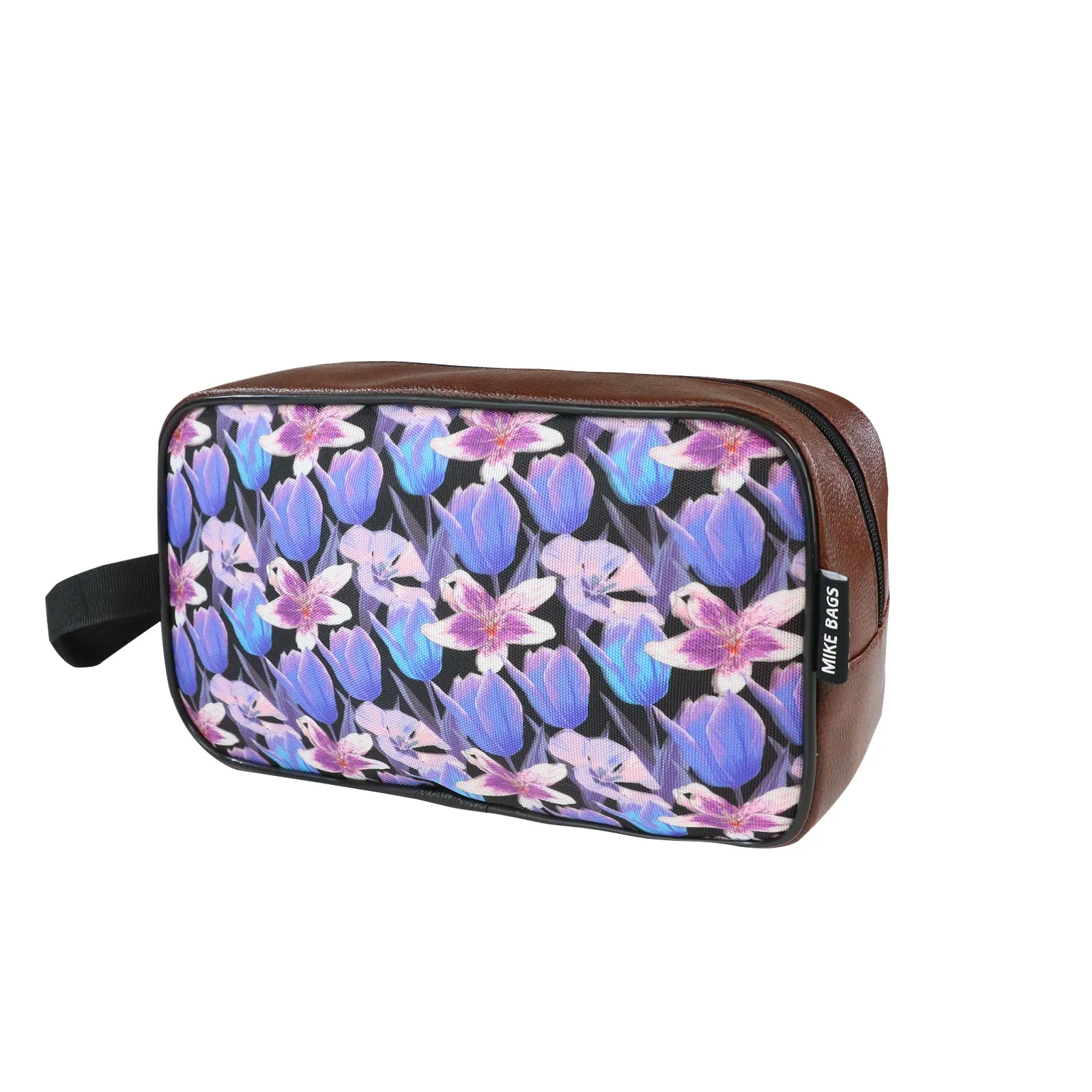 Mike Multi-Functional Makeup Pouch for Women set of 3 - Brown