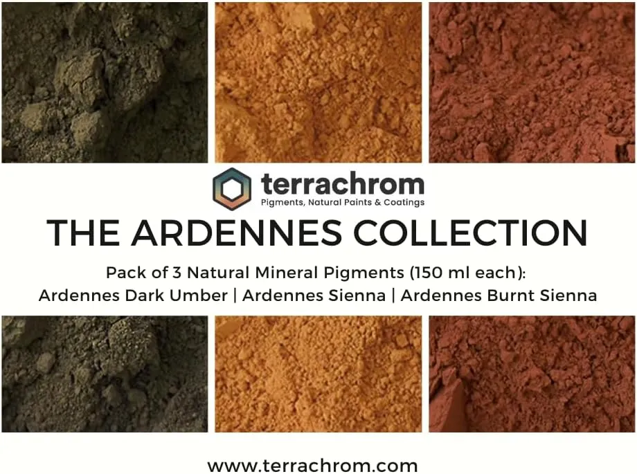 Mineral Pigment Packs - 3x150ml EA (ARDENNES collection)